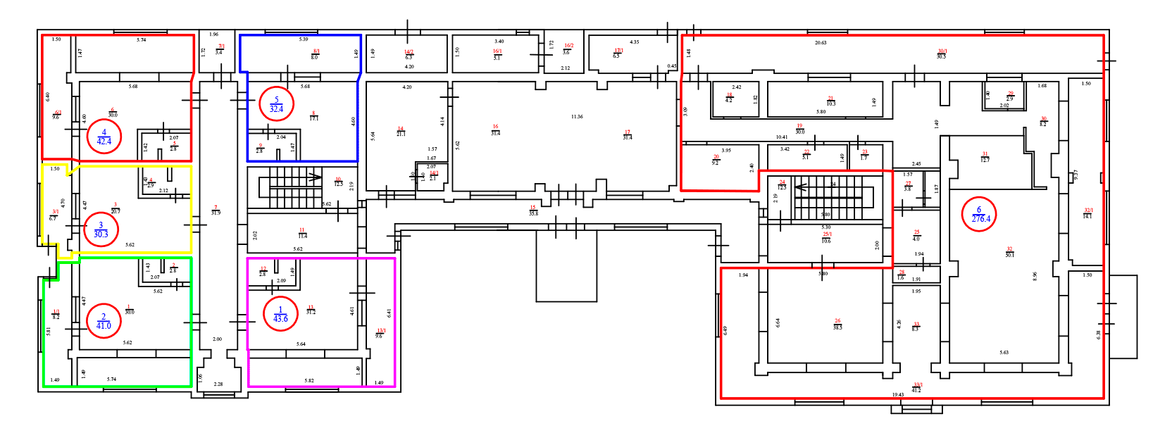 Планировка 1 этажа :: Генрих II